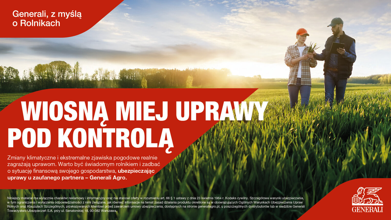 Rolniku – ubezpiecz swoje uprawy!