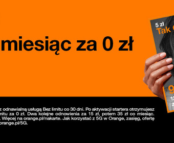 Promocja Orange na kartę