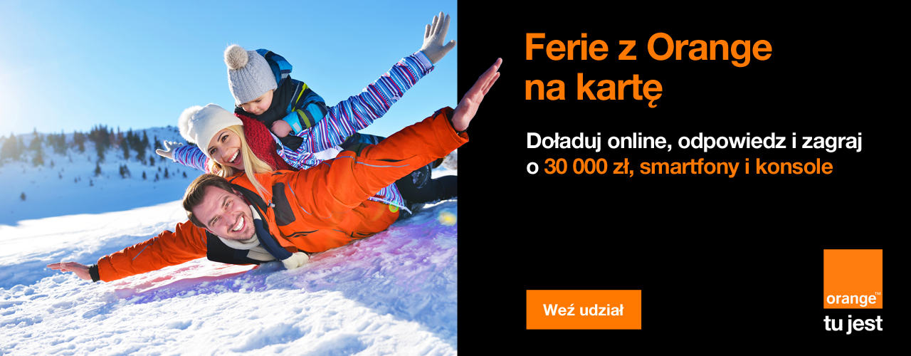 Ferie z Orange na kartę 3. edycja
