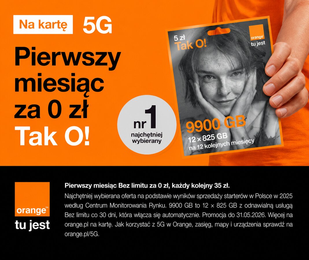 Promocja Orange na kartę